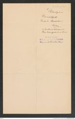 k.k. naturhistorisches Hofmuseum, Intendanzakten 1885-1896 (Hauer), Aktenzahl Z.672.a/1891, Seite 4